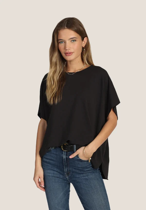 Caplet Top Black By Dylan