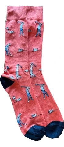 Fore Play Socks By Lazy Jack Press