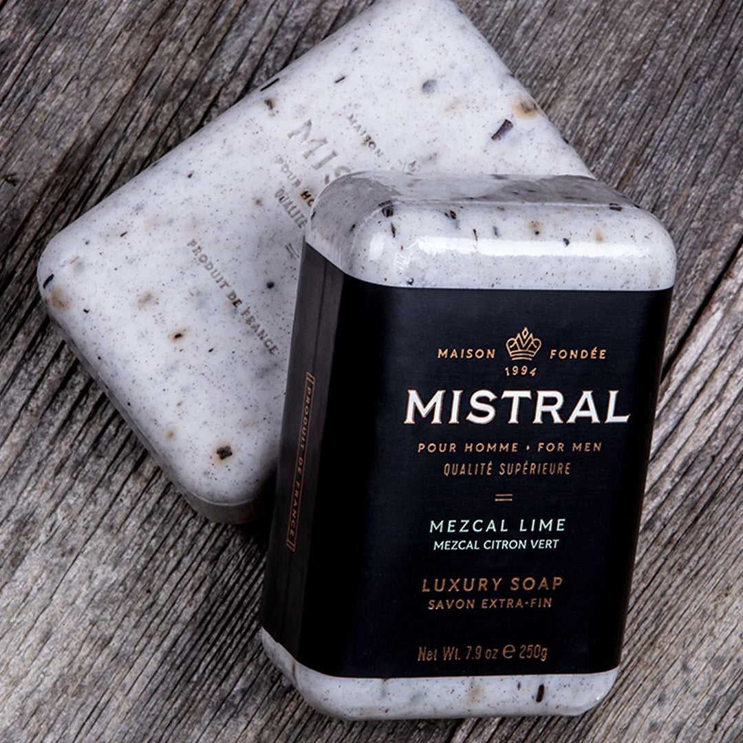 Mistral Bar Soap Mezcal Lime at Moxie Boutique