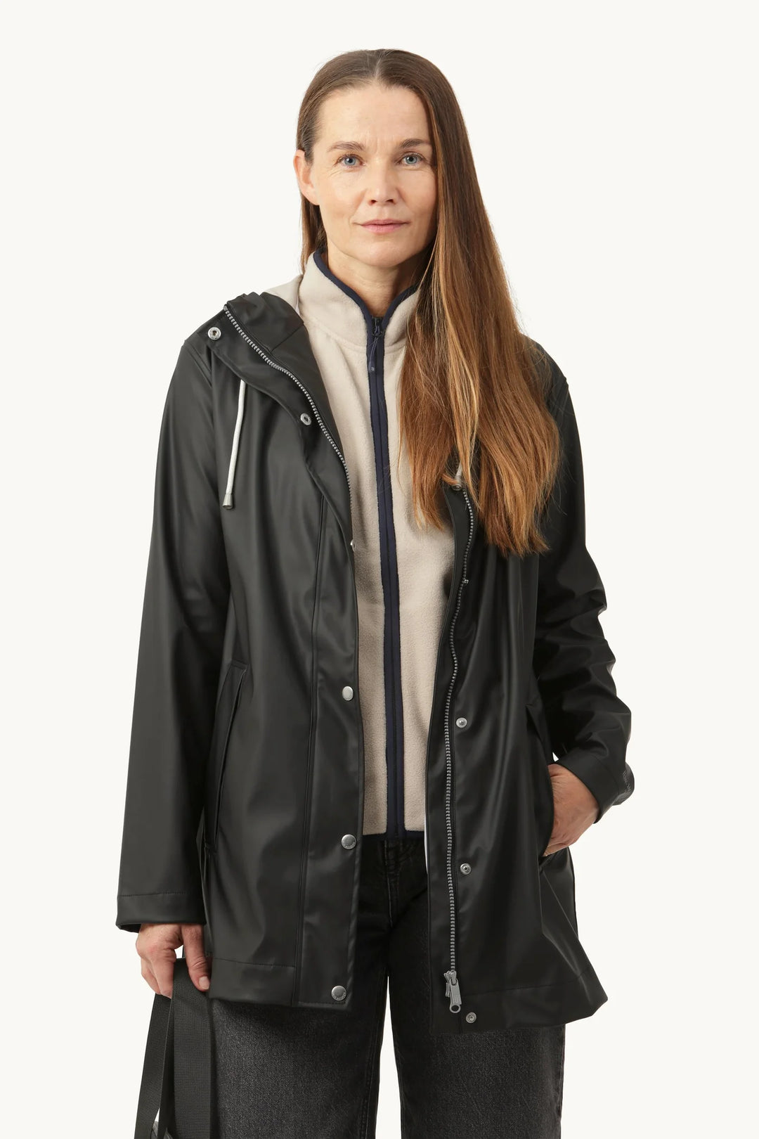 228 Raincoat Black Beauty By Ilse Jacobsen