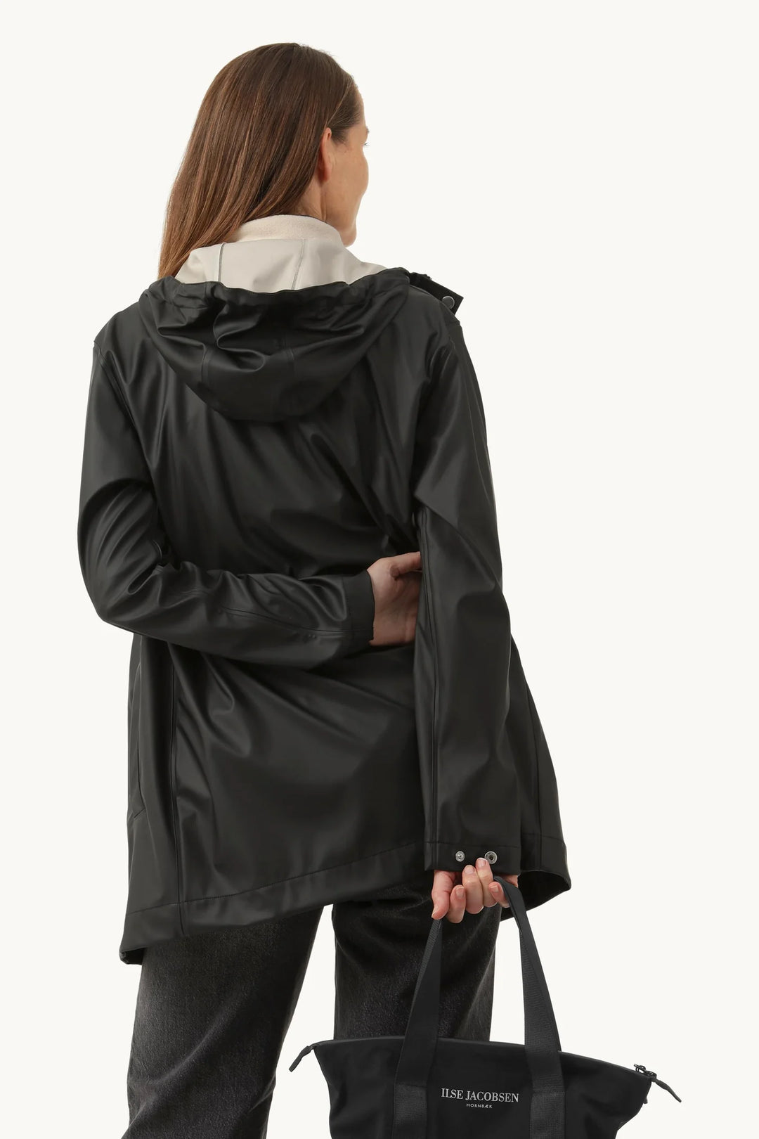 228 Raincoat Black Beauty By Ilse Jacobsen