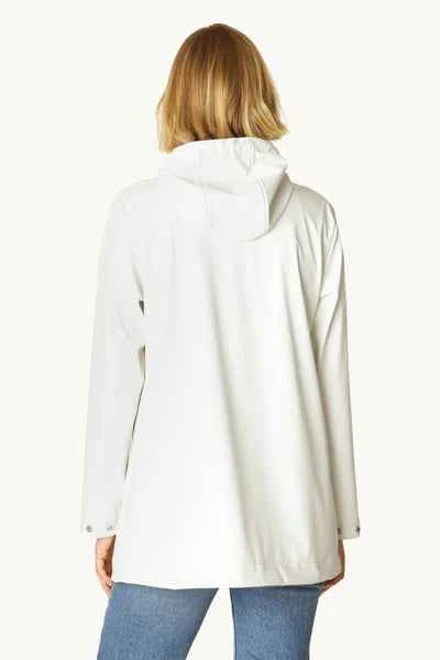Rain Coat 228 Milk Cream Size 38 By Ilse Jacobsen