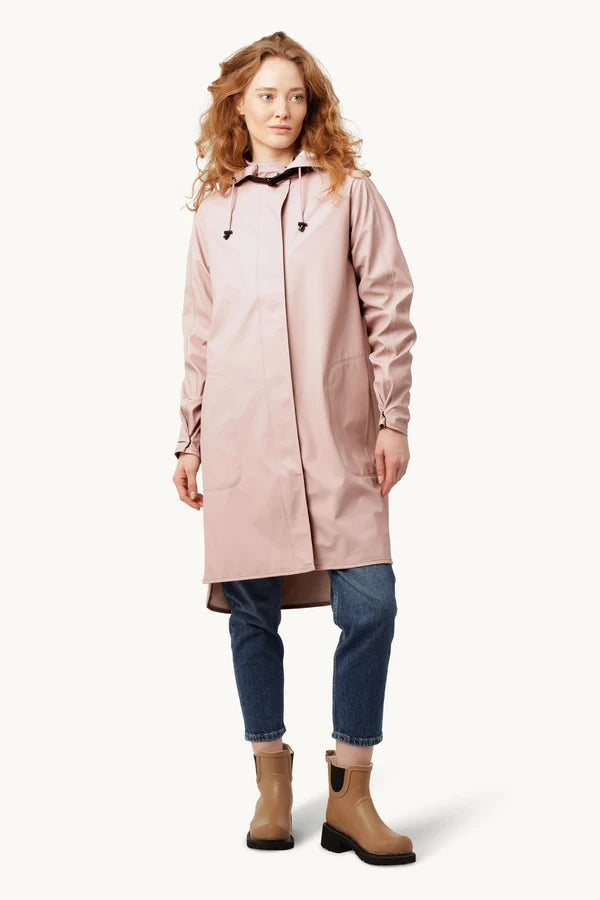 Rain Coat 71 Adobe Rose  By Ilse Jacobsen