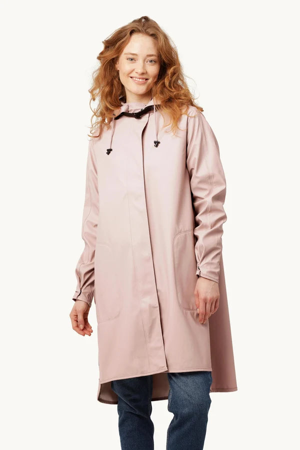 Rain Coat 71 Adobe Rose  By Ilse Jacobsen