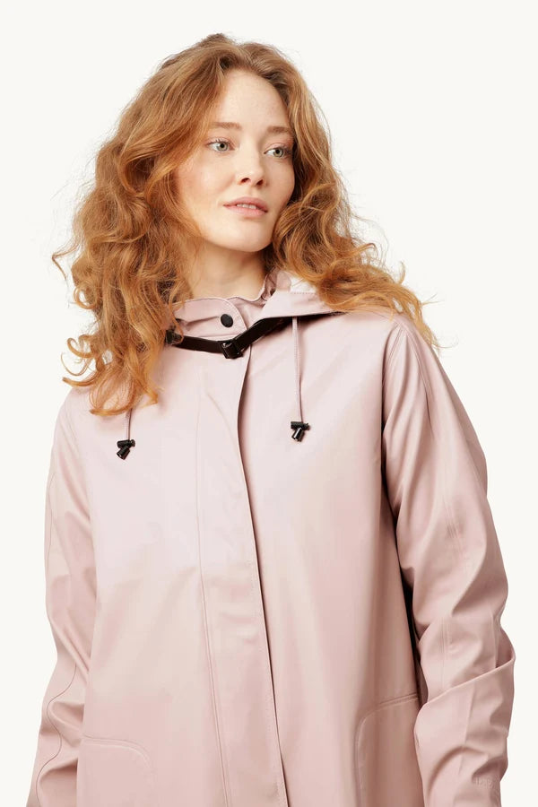 Rain Coat 71 Adobe Rose  By Ilse Jacobsen