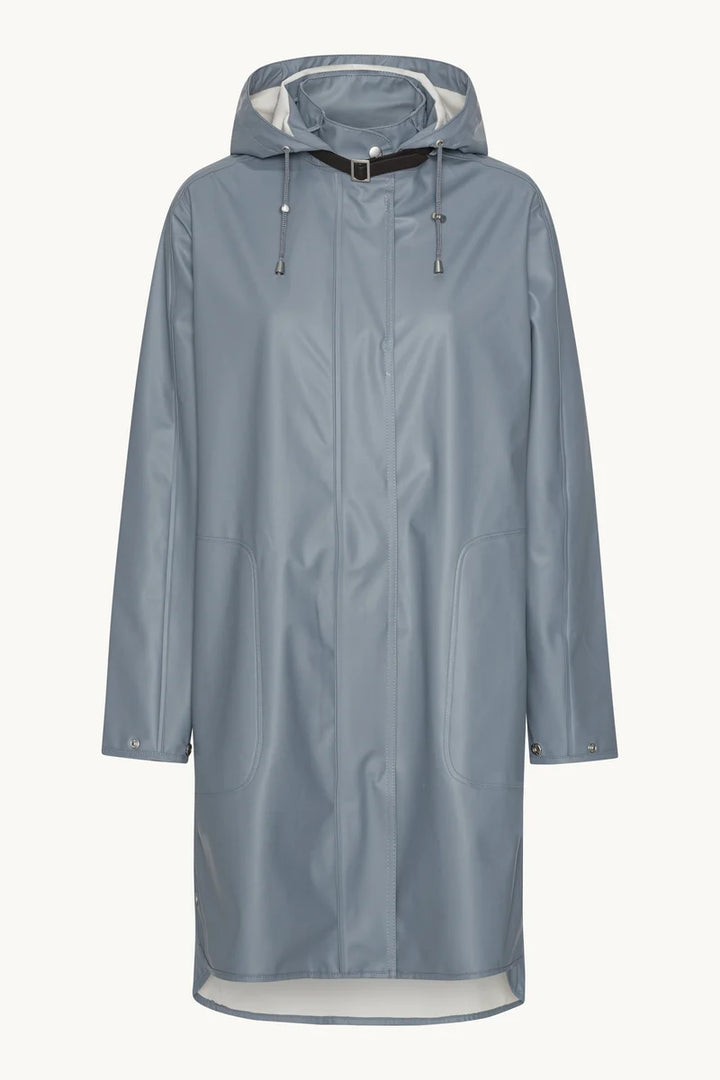 Rain Coat 71 Grey Blue By Ilse Jacobsen