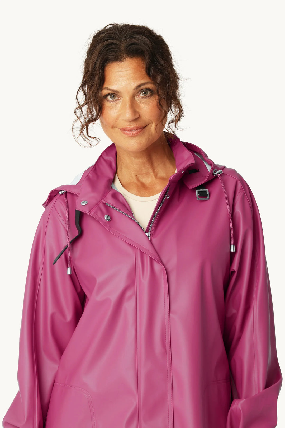 Rain Coat 71 Megenta Haze 36 By Ilse Jacobsen