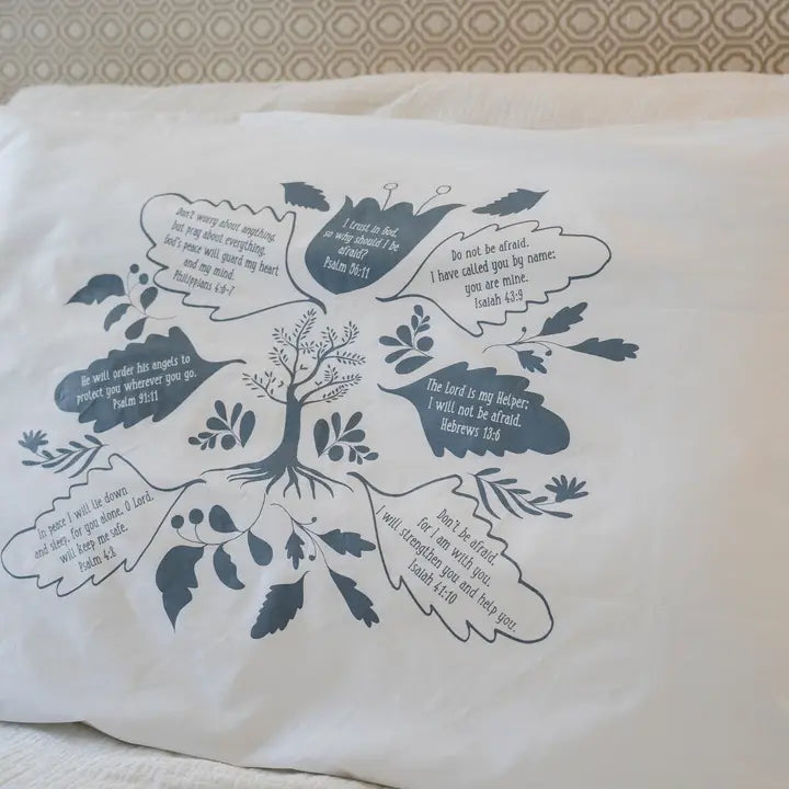 Fear Less Pillow Case By Warrior Motherhood Bethany Kinsey