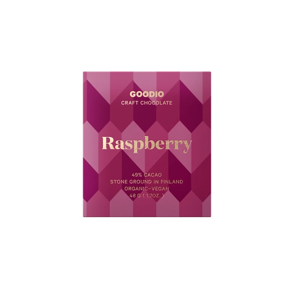Raspberry Chocolate Bar By Goodio USA