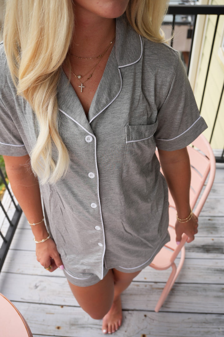 2 Piece Pajama Set By Quitters