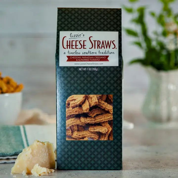 Parmesan Cheddar Cheese Straws By Lizzie's Cheese Straws