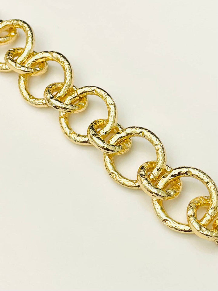 CHIC - Stacking Link  Bracelet (gold) BBR605