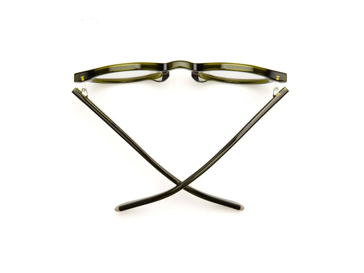 Dogleg Readers Heritage Green 1.50 By Caddis at Moxie Boutique
