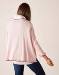 Catalina Cotton Ruffle Petite Sweater By Mersea