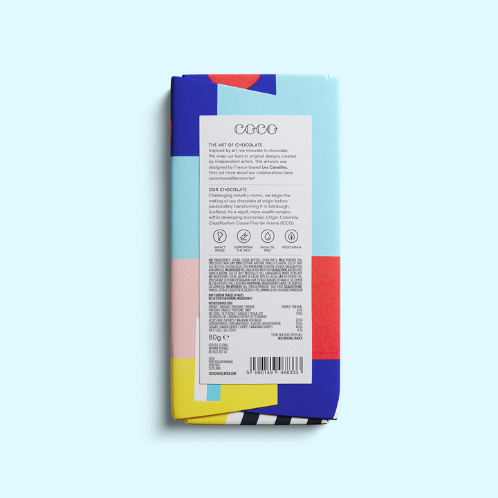 Isle Of Skye Sea Salt Milk Chocolate By COCO - Moxiebainbridge