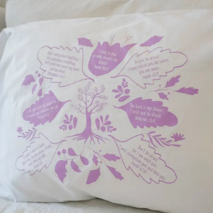 Fear Less Pillow Case By Warrior Motherhood Bethany Kinsey