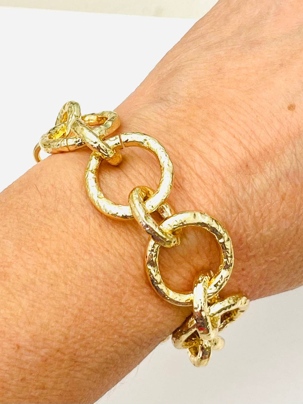 CHIC - Stacking Link  Bracelet (gold) BBR605