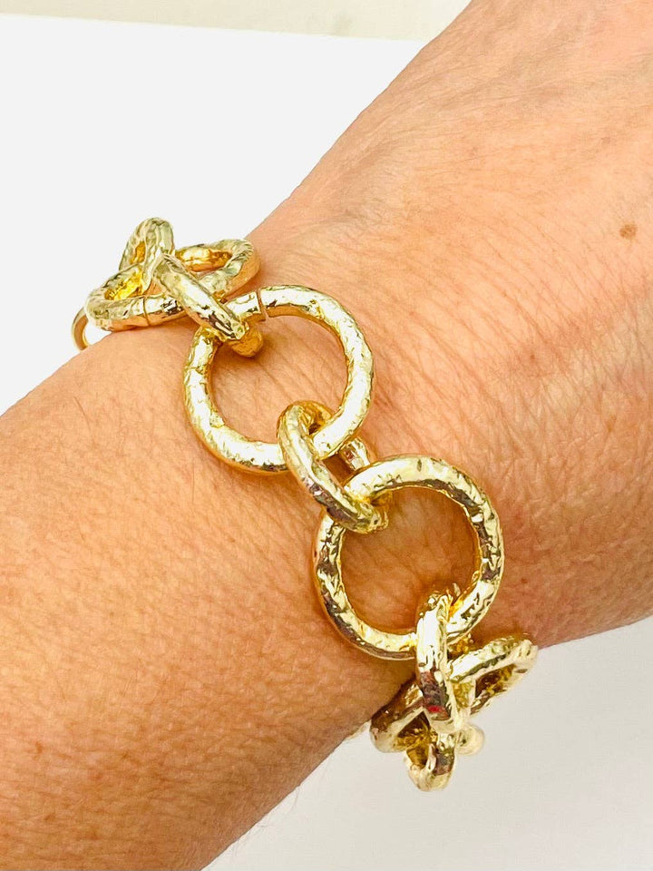 CHIC - Stacking Link  Bracelet (gold) BBR605