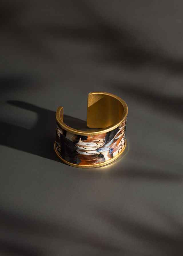 Anya Wide Cuff By Brackish