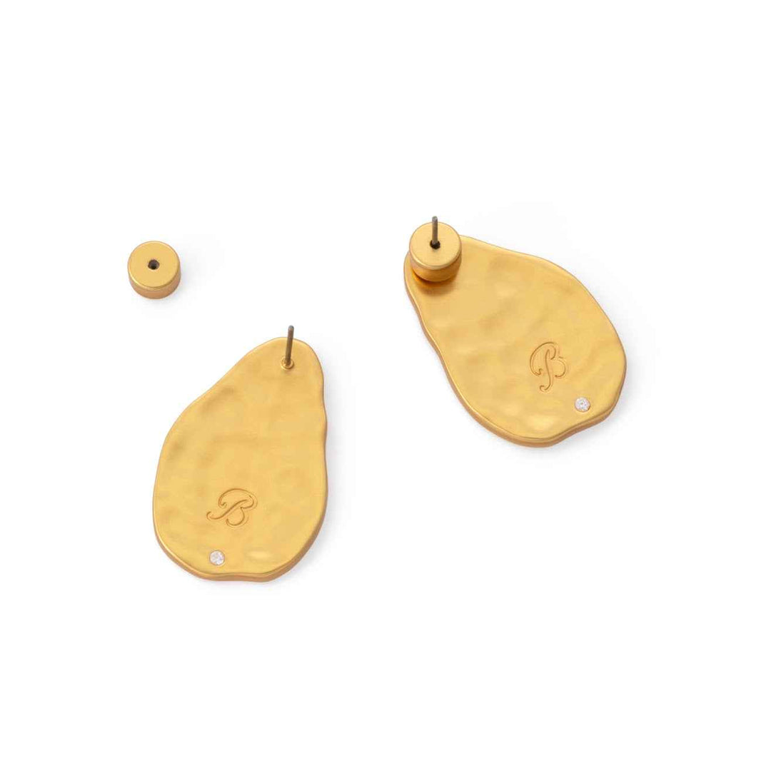 Amanda Large Organic Stud Earring By Brackish