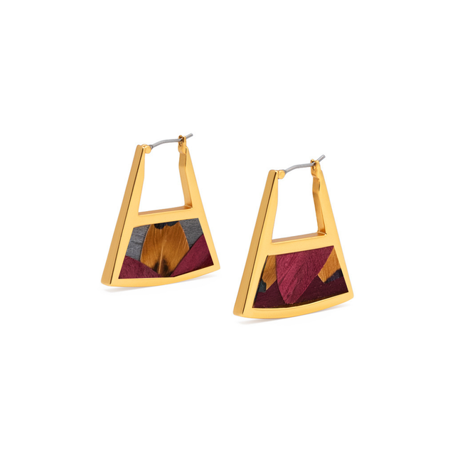 Charlotte Triangle Hoops By Brackish