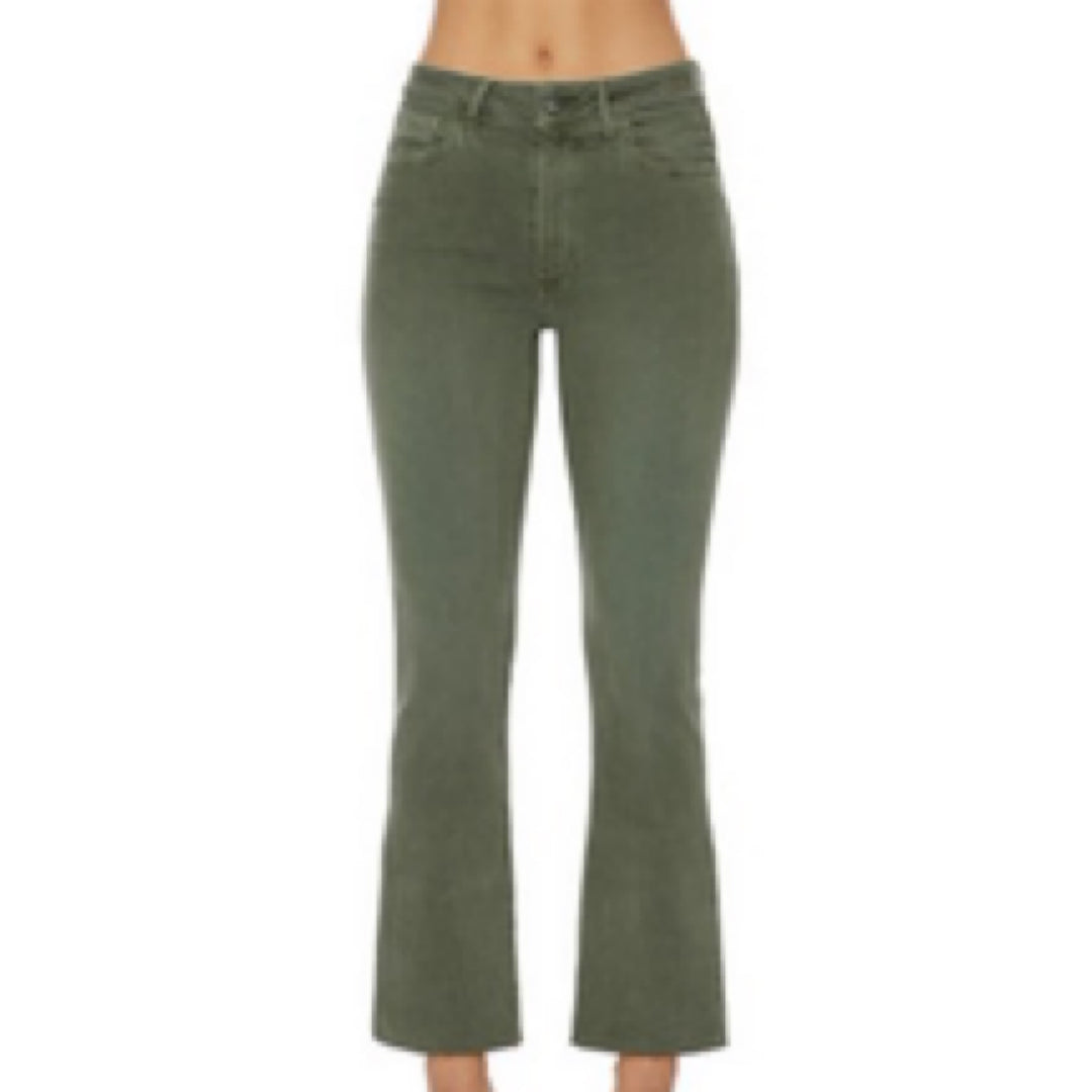 The Starlet Crop Midrise Bootcut Edge By Morrison Jean