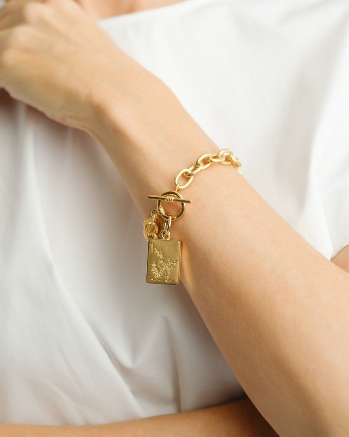1 Bam Bird MahjongTile Bracelet By Susan Shaw