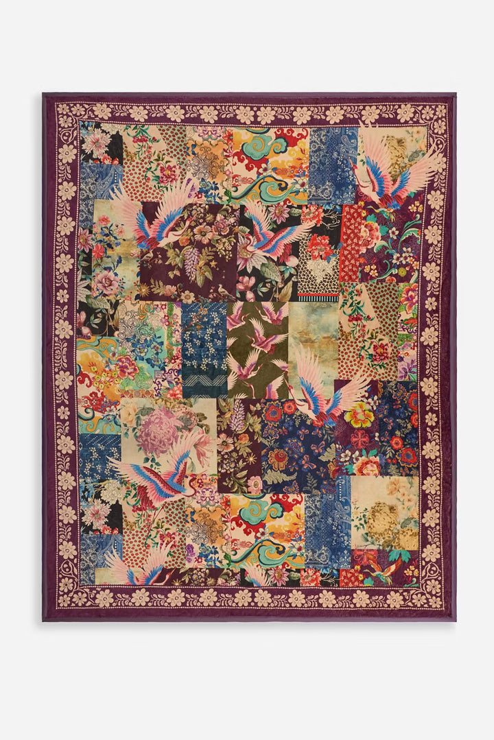 Fabiana Scarf Travel Blanket By Johnny Was